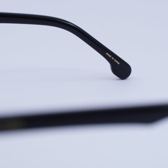 CARRERA 302/S/N 02M2 M9 Sunglasses Black Aviator Frame, Grey Polarized Lenses - Picture 8 of 10